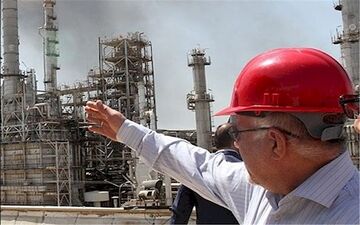 آتش در پالایشگاه آبادان خاموش شد 