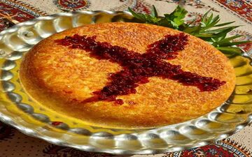 ته چین رستورانی چلو گوشت رو این طوری درست کن / بیا فوت و فن هاش رو بهت یاد بدم!
