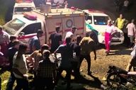 سقوط مرگبار تیبا در جاده جواهردشت/ دو نفر جان باختند