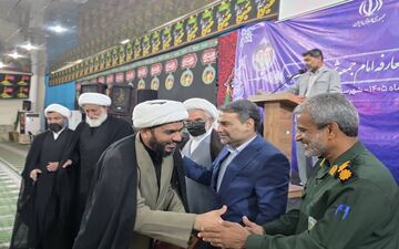 معارفه امام جمعه جدید میناب با حضور مسئولان هرمزگان برگزار شد
