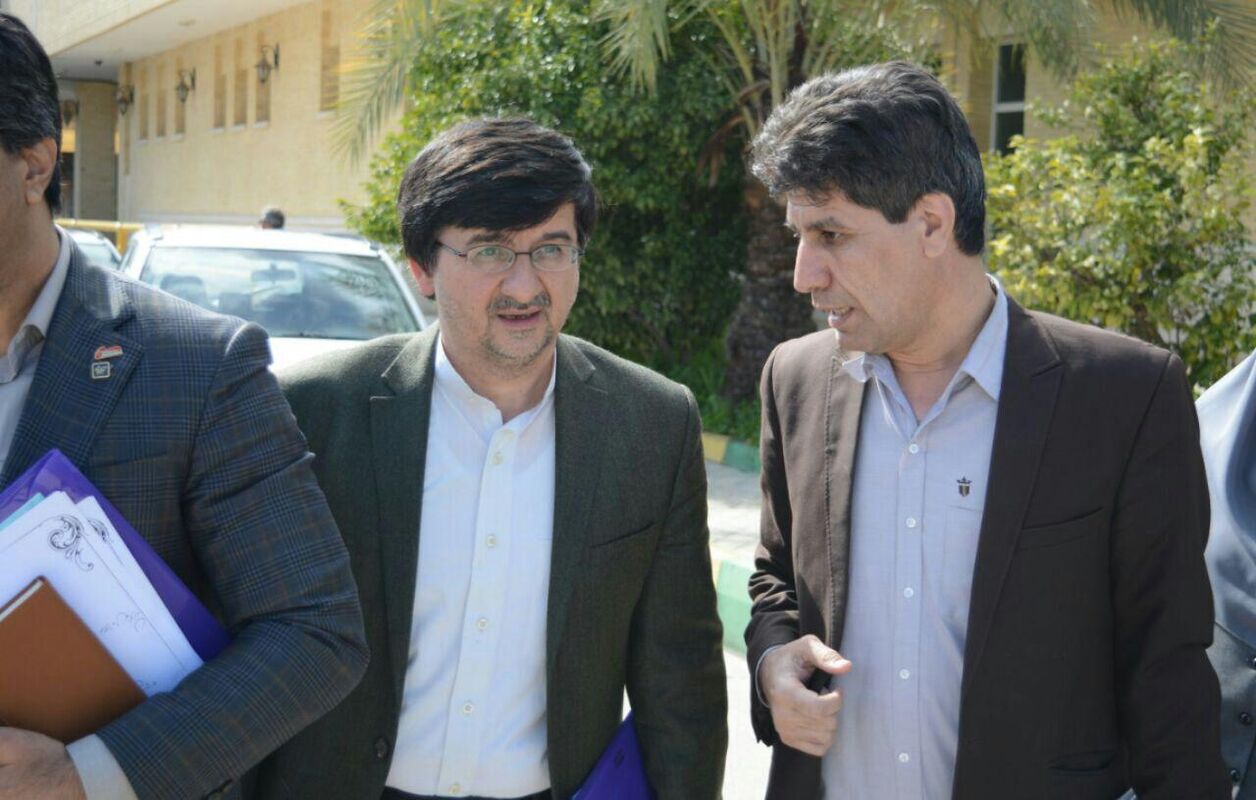 حضور روسای فدراسیون‌های ورزشی در مرز خسروی شهرستان قصر شیرین 