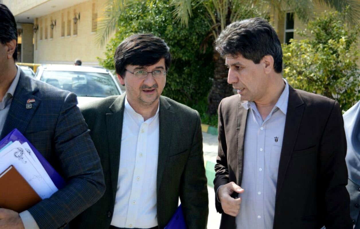 حضور روسای فدراسیون‌های ورزشی در مرز خسروی شهرستان قصر شیرین 