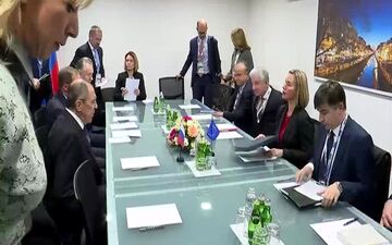 موگرینی و لاوروف بر تلاش‌ها برای حفظ برجام تأکید کردند