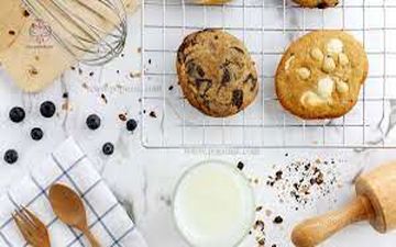 طرز تهیه این کوکی رو از دست نده | کوکی شکلات سفید با دارچین
