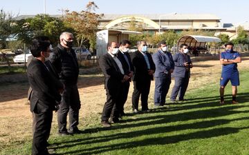 معارفه سرمربی جدید تیم فوتبال شهرداری همدان انجام شد+عکس