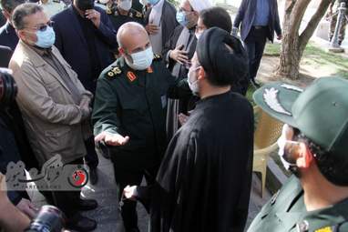 مراسم سردار حجازی در اصفهان