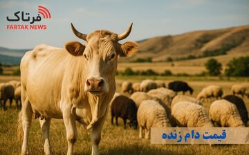 قیمت دام زنده امروز یکشنبه ۱۲ بهمن ۱۴۰۴ + جدول
