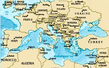 نزدیکی یک زیردریایی هسته‌ای آمریکا به آبهای مدیترانه