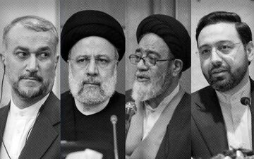 پیکر شهید رئیسی و همراهان توسط ارتش مورد استقبال قرار گرفت + ویدئو