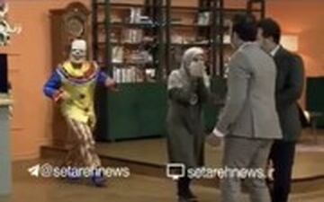  جیغ و فرار مجری تلویزیون روی آنتن زنده!