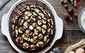 طرز تهیه  کیک خیس موزی !