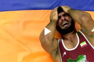 کسب مدال نقره مهمدی در وزن 87 کیلوگرم + ویدئو