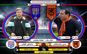 مس رفسنجان- داماش گیلان/ جدال داماش طوفان زده در کویر/ شاگردان فراهانی به حداقل امتیاز می اندیشند 