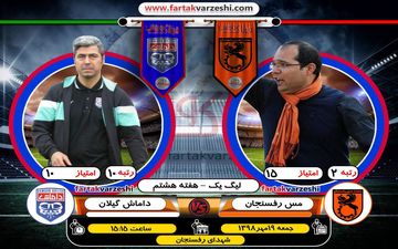 مس رفسنجان- داماش گیلان/ جدال داماش طوفان زده در کویر/ شاگردان فراهانی به حداقل امتیاز می اندیشند 