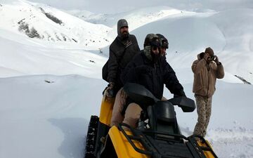 سردار پاکپور از مناطق مرزی شمال غرب کشور بازدید کرد