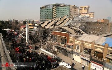 پشتیبانی کامل عملیات برق‌رسانی به محدوده حادثه ساختمان پلاسکو