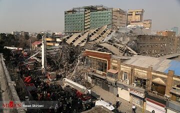 پشتیبانی کامل عملیات برق‌رسانی به محدوده حادثه ساختمان پلاسکو