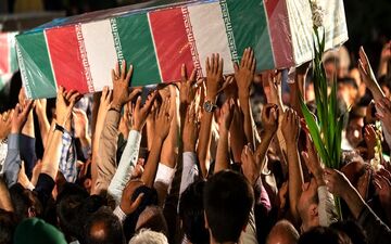 دعوت مسئولین از مردم برای حضور در تشییع پیکر شهید امیرحسین قربانی