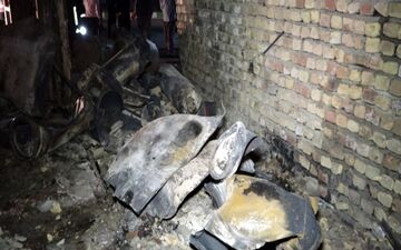 انفجار در انبار سیلندر گاز مایع دیواندره دونفر مجروح برجای گذاشت
