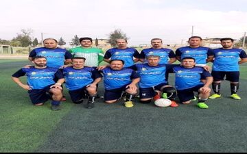 برد پرگل تیم فوتبال پیشکسوتان چرداول درمقابل شاهین ایلام