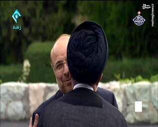 ورود قالیباف به سازمان صدا و سیما + تصاویر