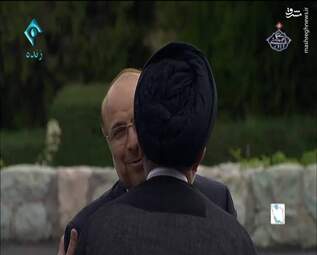 ورود قالیباف به سازمان صدا و سیما + تصاویر