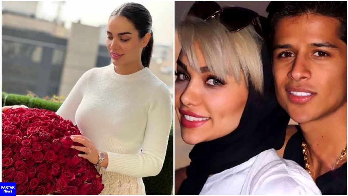 لباس چسبان و شلوار تنگ و کوتاه همسر مهدی قائدی / گویا ستاره خانم به حجاب اعتقادی نداره !!! + عکس