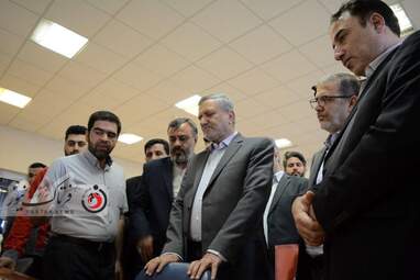 صولت مرتضوی- بازدید معاون اجرایی رئیس جمهور  از کارخانه اسیدسیتریک کرمانشاه