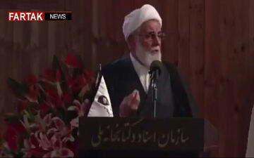 حافظ خوانی به یاد ماندنی ناطق نوری برای آیت‌الله هاشمی رفسنجانی + فیلم
