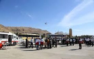 پزشکان آلمانی در بیمارستان شهدای سرپل ذهاب