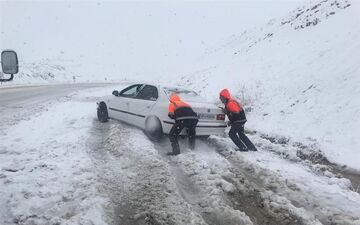  سیل و برف در ۱۹ استان کشور 
