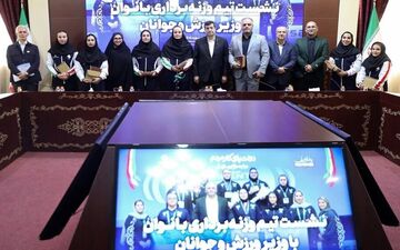 تجلیل وزیر ورزش از قهرمانان وزنه‌برداری؛ دختران ایران به دنبال المپیک ۲۰۲۸