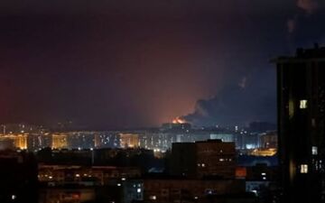 انفجارهای شدید کی‌یف را به لرزه درآورد