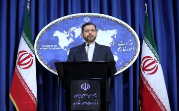 خطیب‌زاده: ایران هیچ پیام مستقیم یا غیرمستقیمی از آمریکا دریافت نکرده است