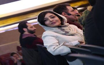  بازیگر زن ایرانی در ورزشگاه ابوظبی/ ببینید 
