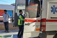 ۱۴ مصدوم در پی واژگونی مینی‌بوس در محور کرمانشاه-کامیاران