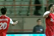 گل اول پرسپولیس به شمس‌آذر با ضربه محبی + ویدئو