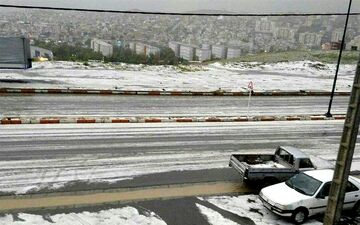 پیش‌بینی آب‌وهوای آخر هفته کشور؛ رگبار، رعد و برق و بارش تگرگ