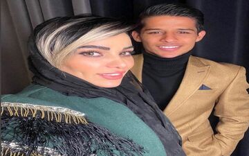 تصویر لو رفته از مهدی قائدی و همسرش