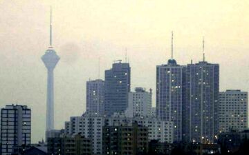 وضعیت هوای تهران قرمز شد