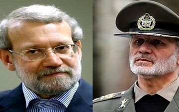 تماس تلفنی وزیر دفاع با لاریجانی
