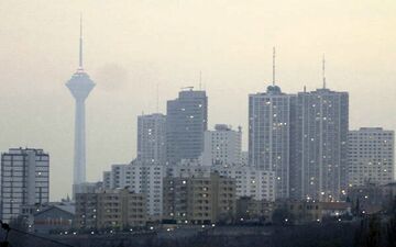 هوای تهران برای گروه‌های حساس ناسالم است
