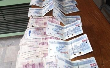کشف 60میلیون ریال پول تقلبی در کرمانشاه  