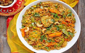 طرز تهیه بریانی سبزیجات هندی؛ غذای خوش‌عطر و خوشمزه به سبک خانگی