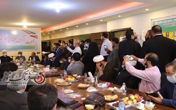 گزارشی تصویری از حمایت یکپارچه زاگرس نشینان مقیم تهران از آیت اله اعرافی