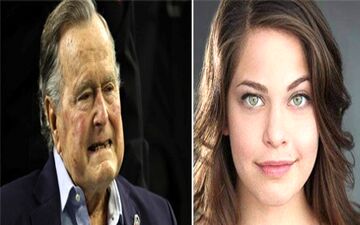 شکایت دومین بازیگر زن هالیوودی از آزار کثیف بوش پدر/دفاعیه ای عجیب برای این رسوایی+ عکس