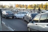 تصادف زنجیره ای در آزادراه کاشان - قم ۷ مصدوم داشت