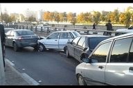 تصادف زنجیره ای در آزادراه کاشان - قم ۷ مصدوم داشت