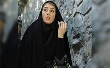  سحر قریشی در یک مکان مقدس