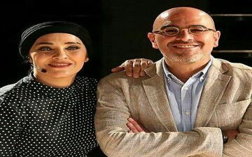 حجاب خاص رویا نونهالی درکنار همسرش/ عکس